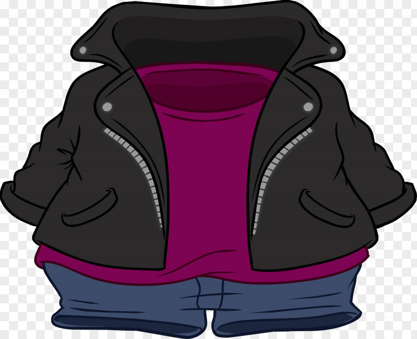 Jacket Hoodie Leather PNG