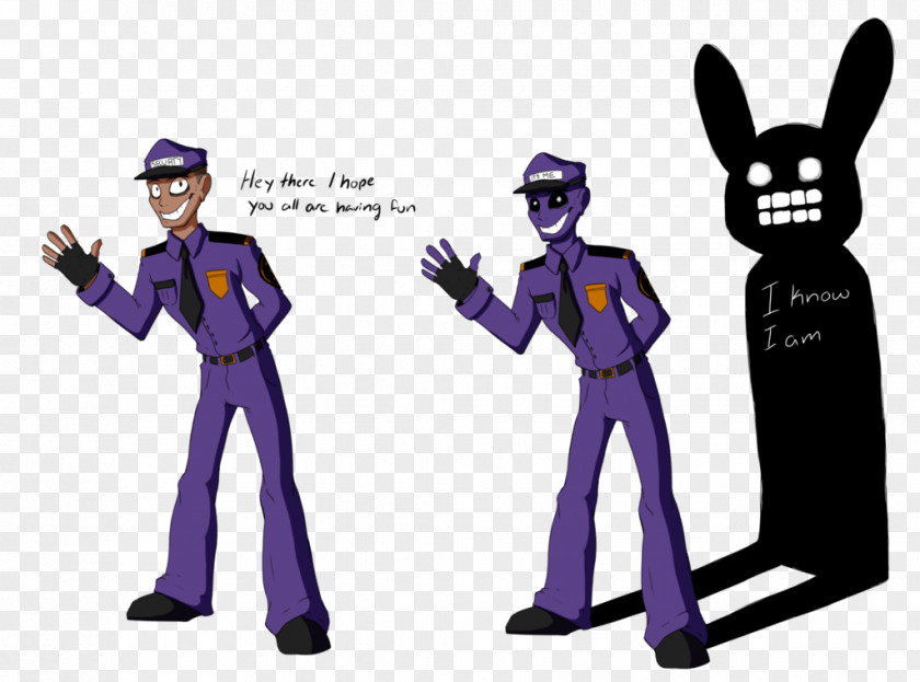 Mechanical Female Form Five Nights At Freddy's 3 2 Purple Man Costume PNG