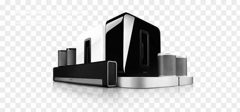 Sonos Home Theater Systems Loudspeaker Play:3 Audio PNG