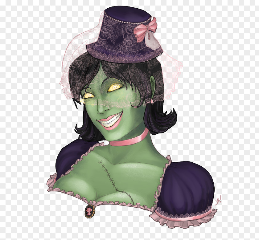 Wow Woman Headgear Character Fiction PNG