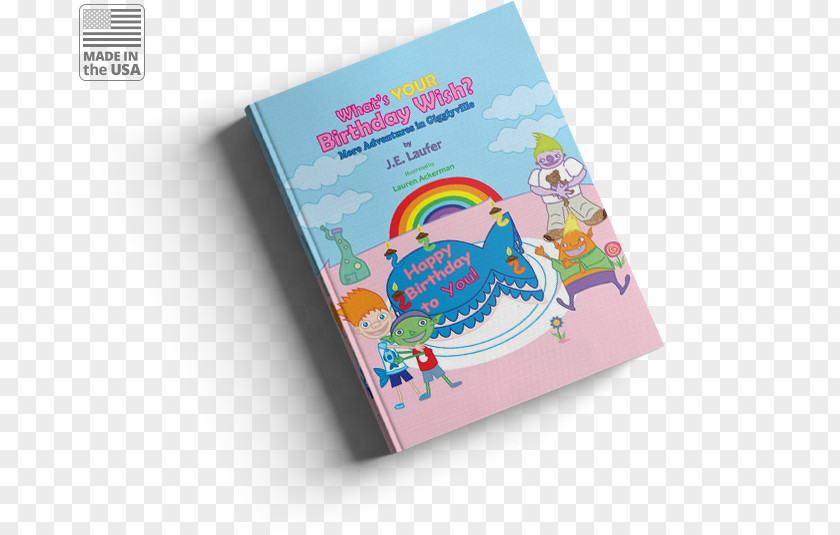 Birthday What's Your Wish? More Adventures In Gigglyville Book PNG