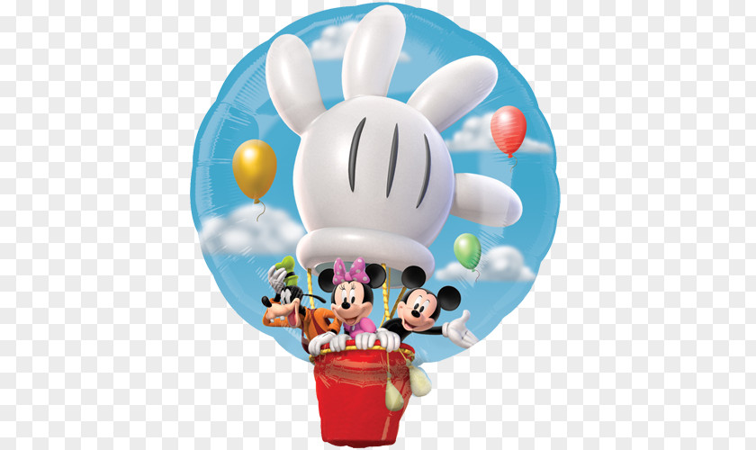 Disney Balloon Mickey Mouse Minnie Hot Air Pluto PNG