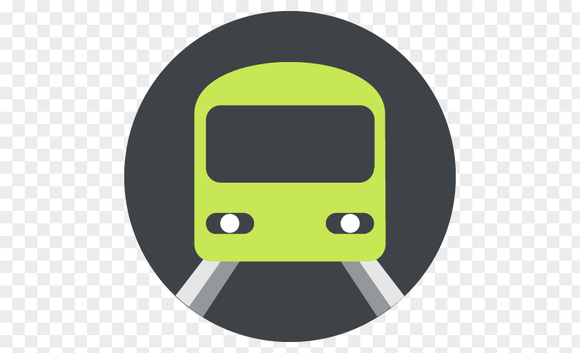 Emoji Rapid Transit Train Transport Map PNG
