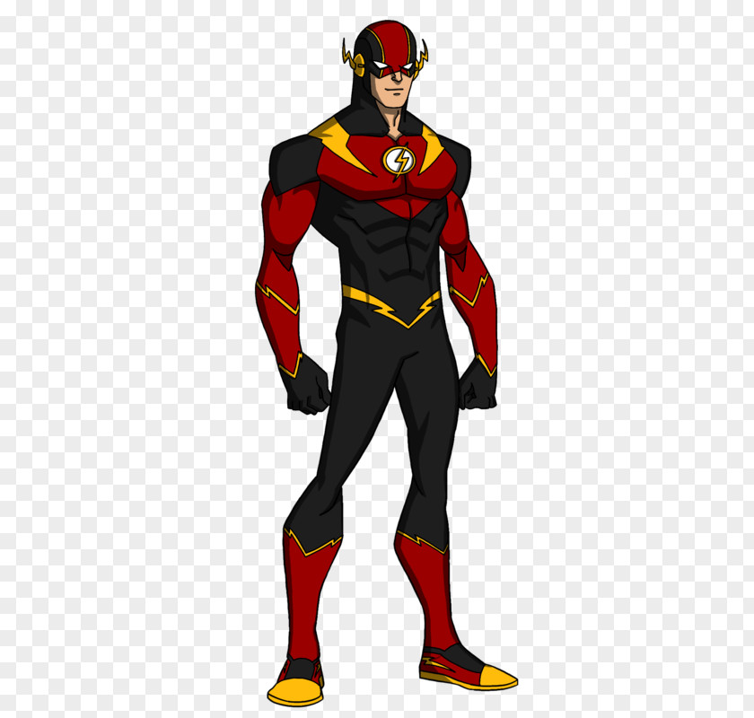 Flash Wally West Black Panther Captain America PNG