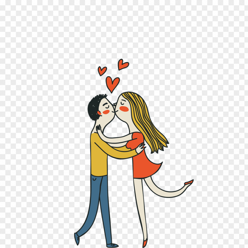 Kiss The Couple Significant Other Romance Comics Cupid PNG