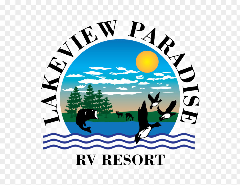 Lakeview Paradise RV Resort Monterey, Louisiana Campervans Clip Art Graphic Design PNG