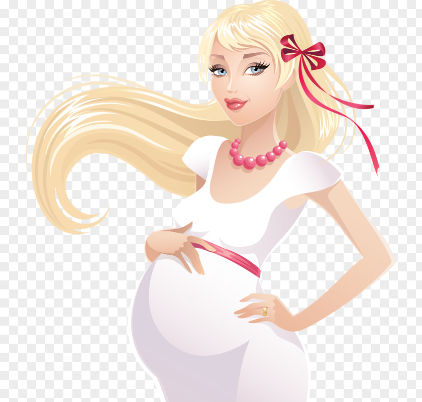 Pregnant White Woman Pregnancy Royalty-free Illustration PNG