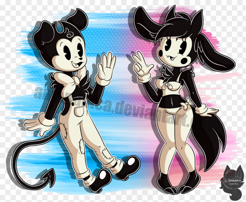 Bendy And The Ink Machine Cuphead Five Nights At Freddy's Video Game Art PNG