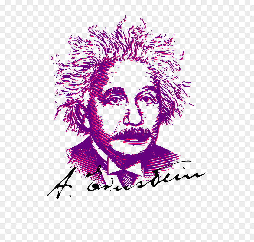 Einstein Albert Einstein's Brain T-shirt Color Clip Art PNG