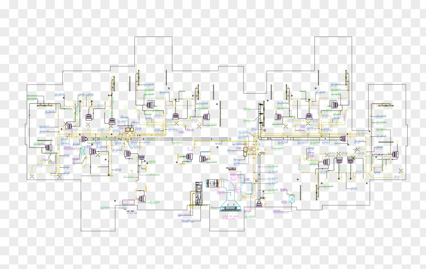 Line Electronic Component Engineering Floor Plan PNG