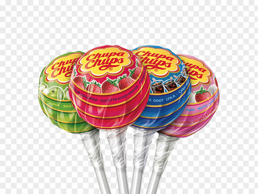 Lollipop Chupa Chups Flavor Tutti Frutti Strawberry PNG