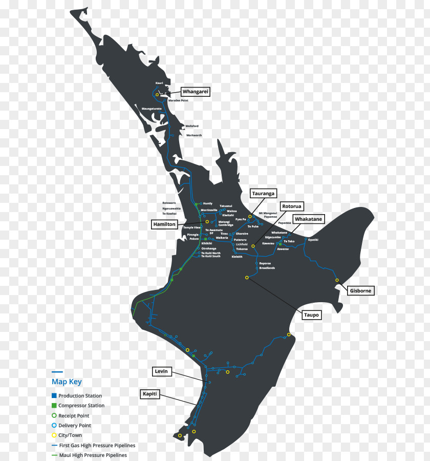 Map Of New Zealand Lower Hutt Wellington PNG