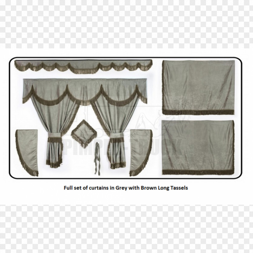 Scania Curtain Hem Sewing Tassel PNG