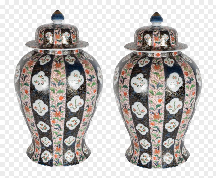 Vase Porcelain Chinese Ceramics Famille Verte PNG