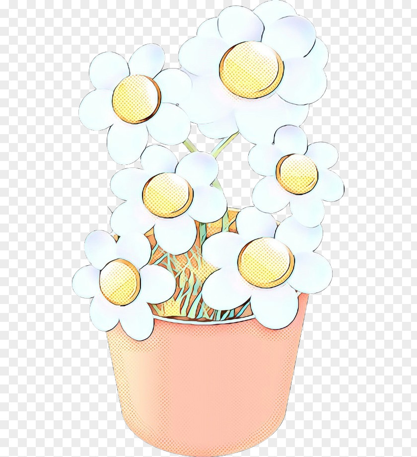 Baking Cup Flower Yellow Clip Art Flowerpot Plant PNG