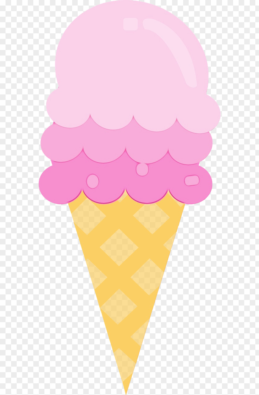 Dairy Sorbetes Ice Cream Cone Background PNG