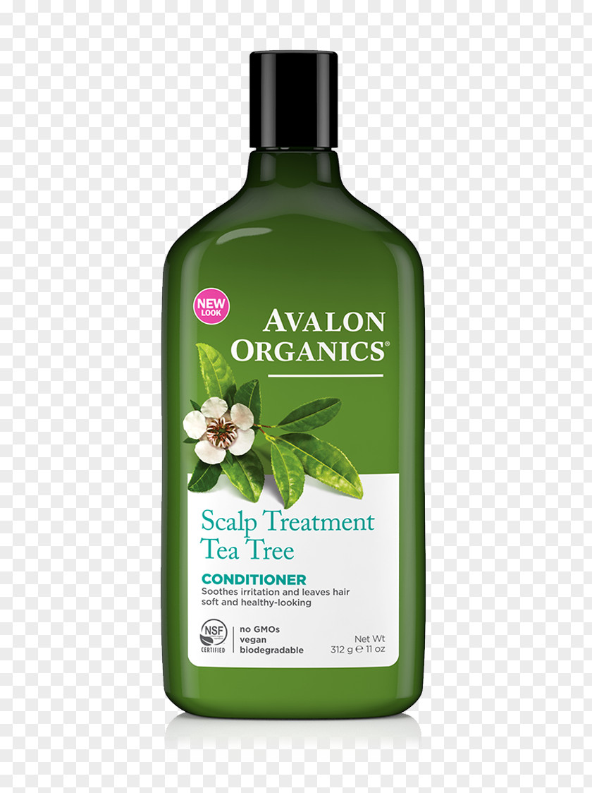 Health Avalon Organics Tea Tree Mint Treatment Shampoo Hair Conditioner Oil Scalp Care PNG