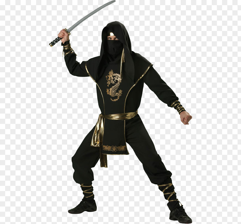 Ninja Halloween Costume Suit Clothing PNG