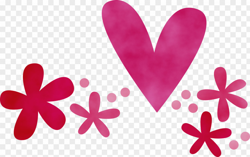 Petal Pollinator Heart Font Pollination PNG