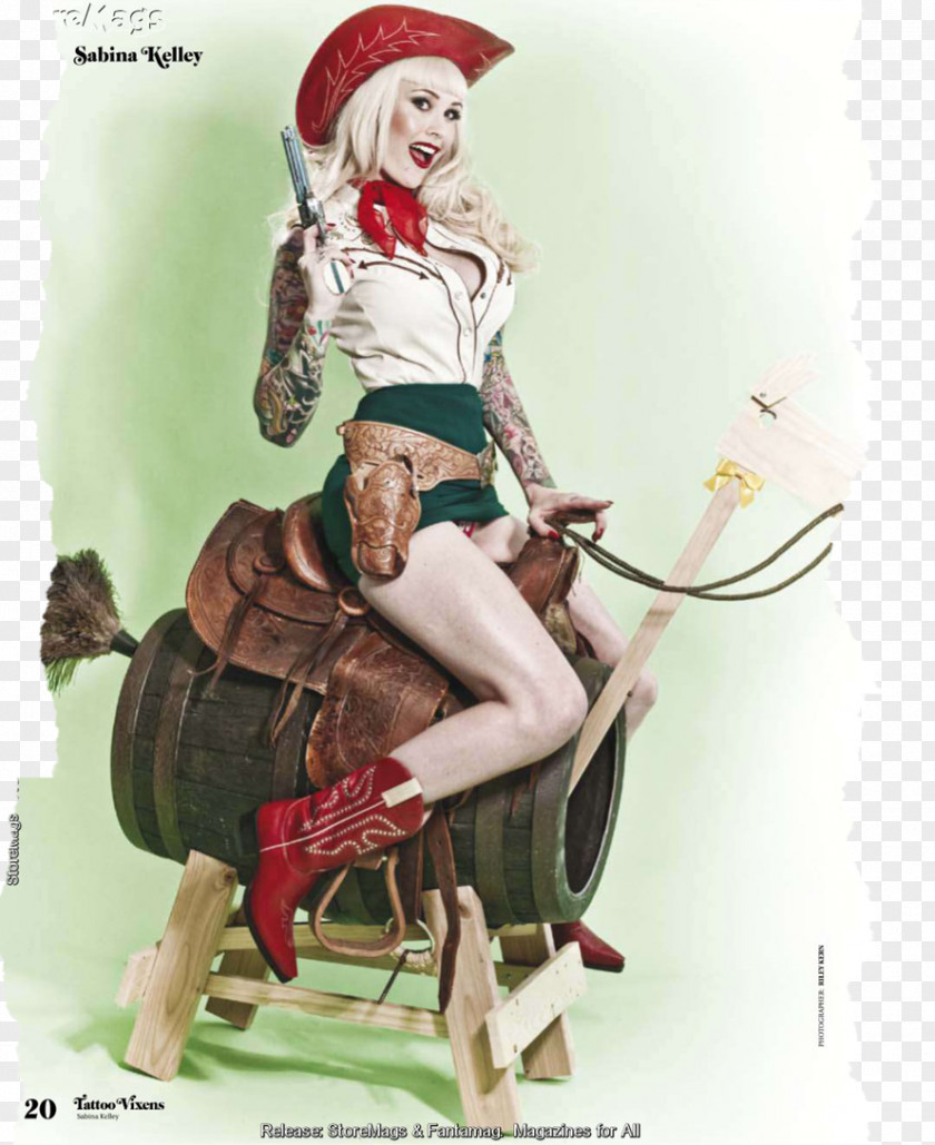 Pin-up Girl Model Poster Tattoo PNG girl Tattoo, cowgirl clipart PNG