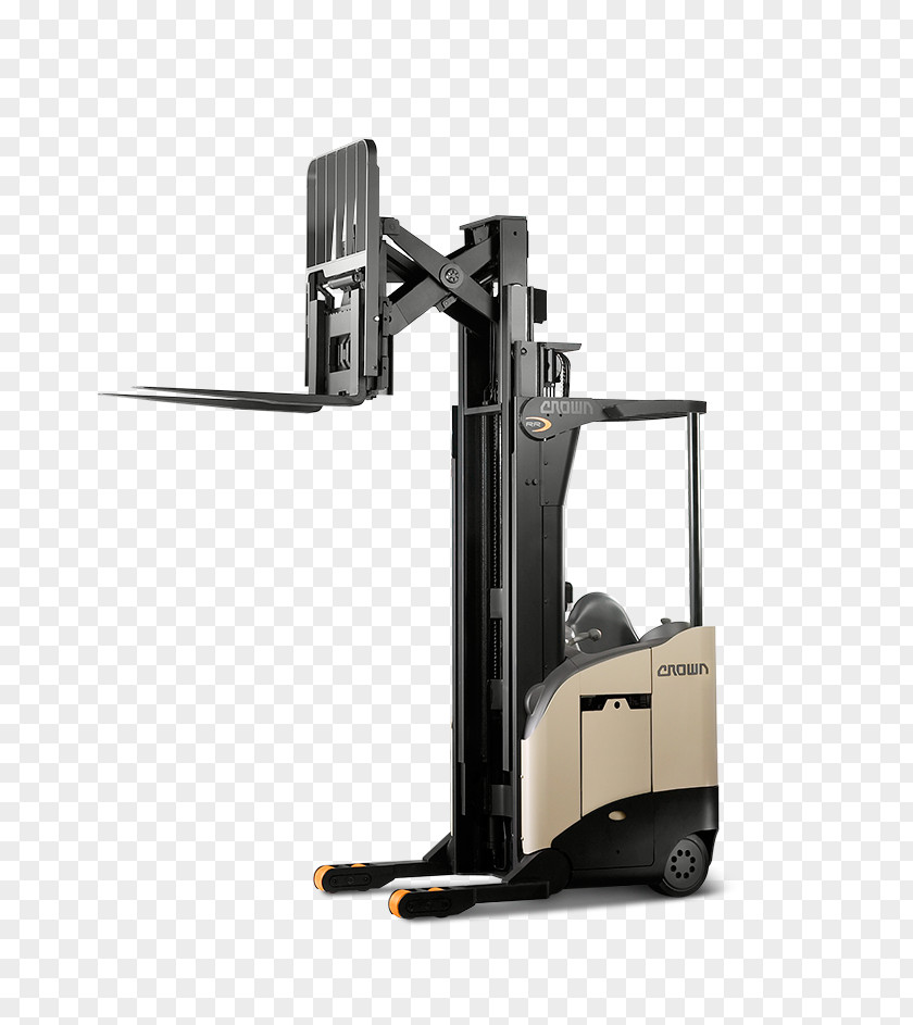 Reaching Macbeth Crown Forklift Heavy Machinery Equipment Corporation Reachtruck PNG