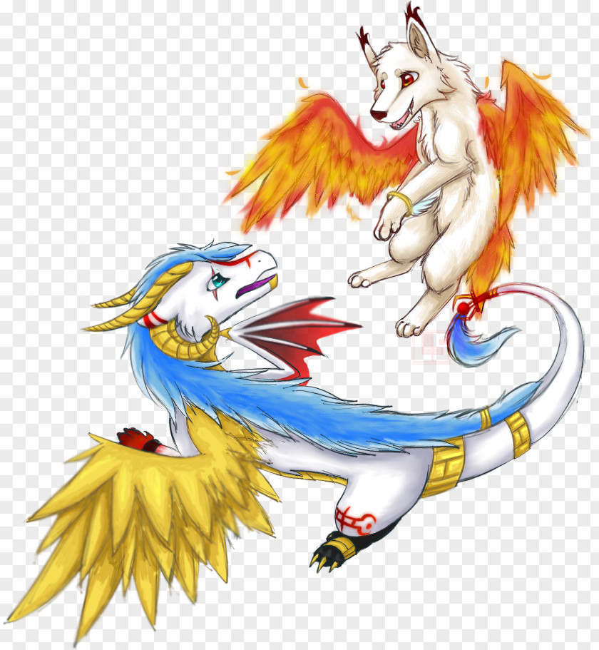 Angel And Demon Canidae Cartoon Dog Legendary Creature PNG