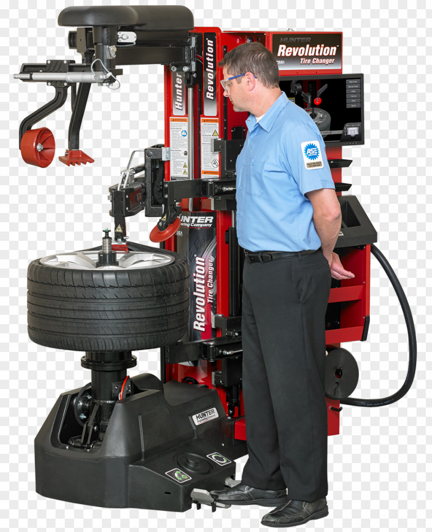 Car Tire Changer Automobile Repair Shop Truck PNG