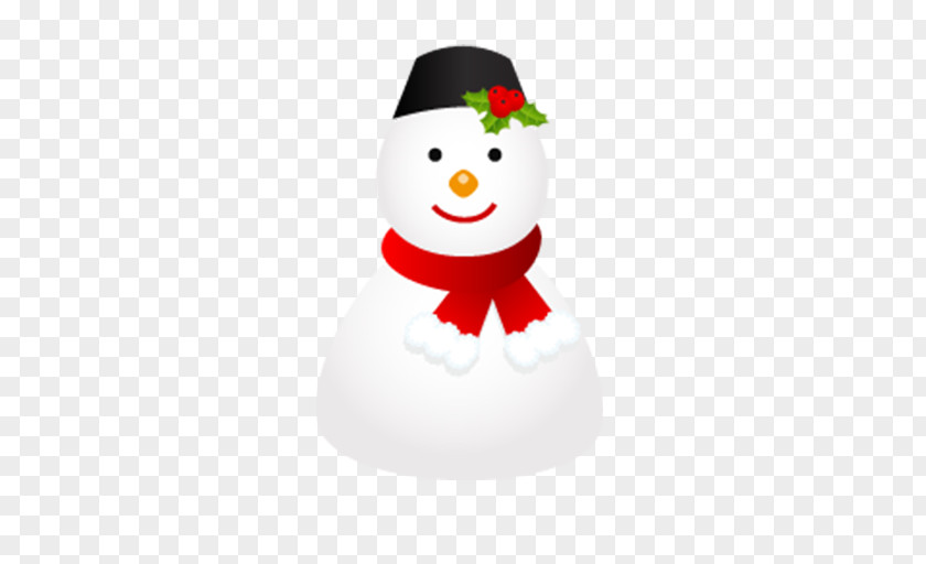 Cartoon Snowman Christmas Winter Elements ICO Icon PNG
