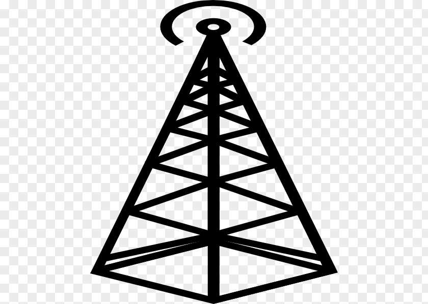 Radio Aerials Cell Site Clip Art PNG