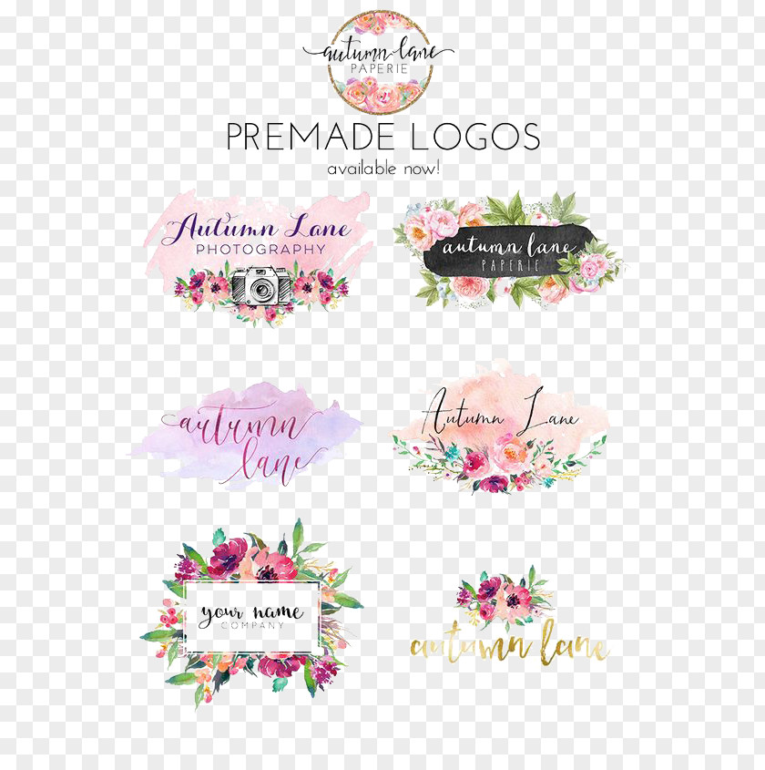 Wedding Logo Paper Watercolor Painting Nail Brand PNG