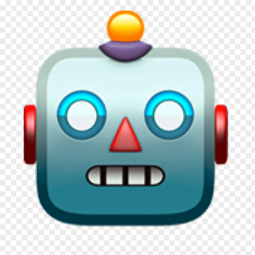 Emoji Domain Emoticon Robot Apple Color PNG