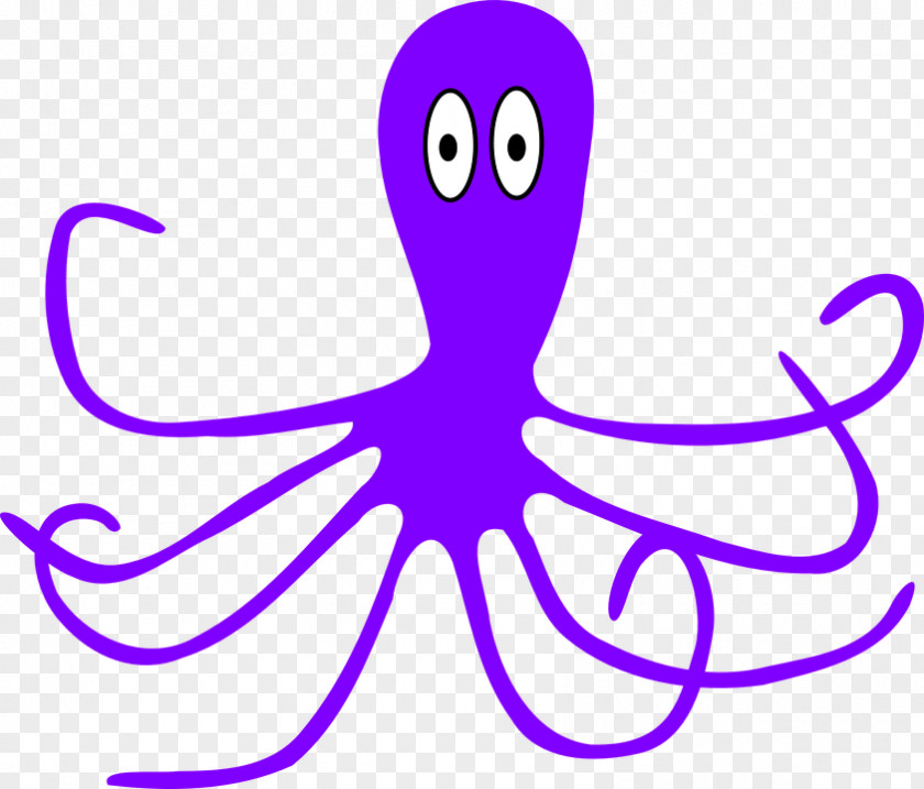 Octopus Vector Giant Pacific Clip Art PNG
