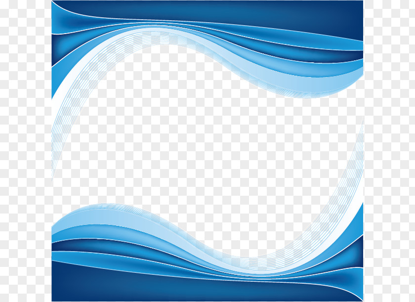Texture Free Vector Blue Border Buckle Material Sky Wallpaper PNG