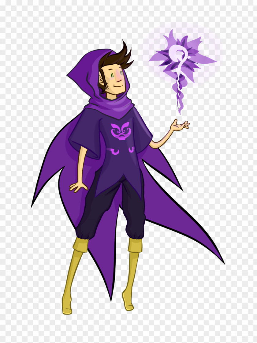 Feferi Peixes God Tier Clip Art Illustration Costume Legendary Creature Purple PNG