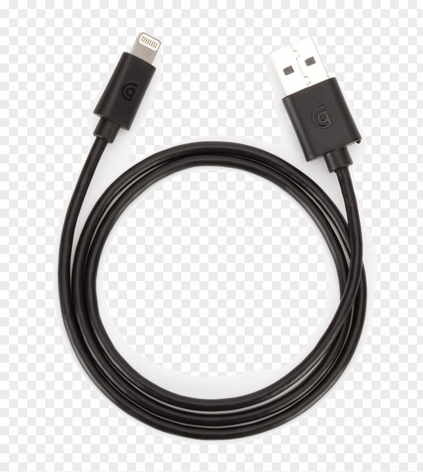 USB IPhone Lightning Griffin Technology Electrical Cable IPad PNG