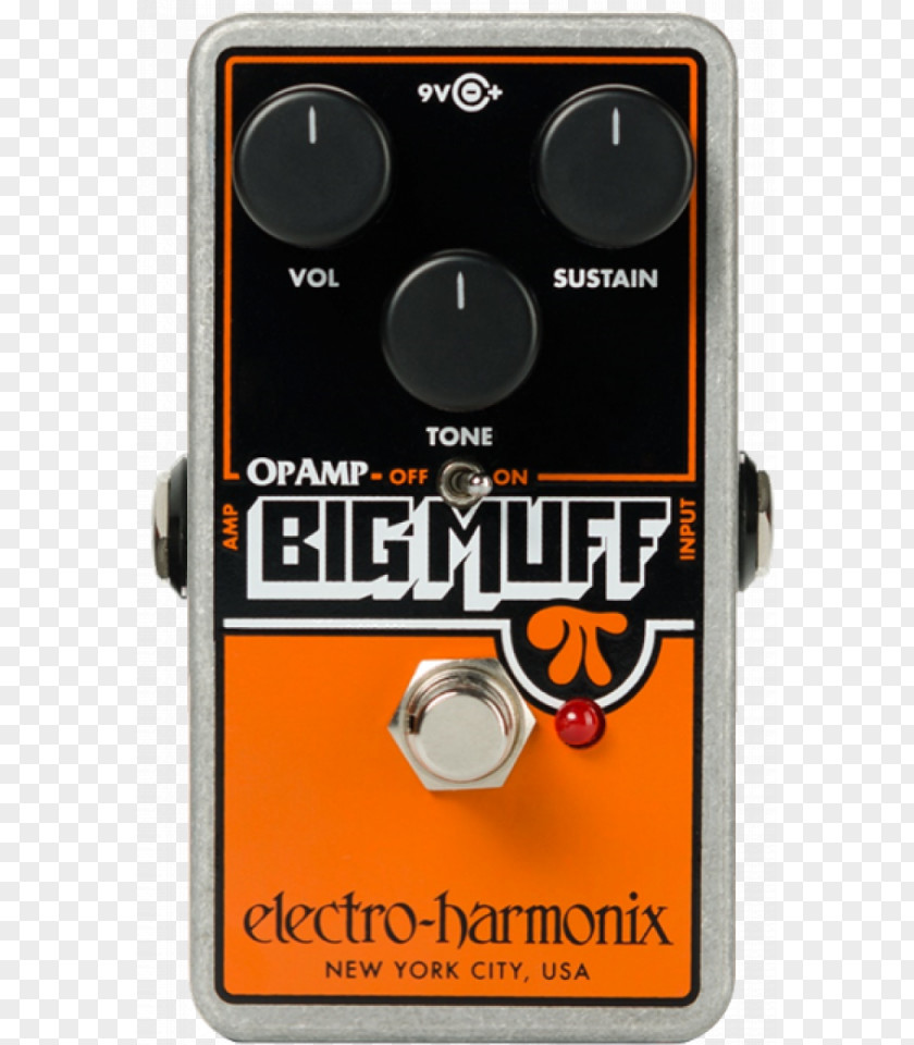 Big Muff Effects Processors & Pedals Distortion Electro-Harmonix Fuzzbox PNG