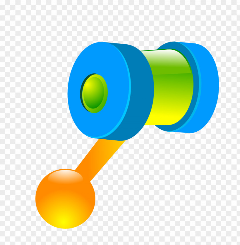 Cartoon Hammer Toy PNG