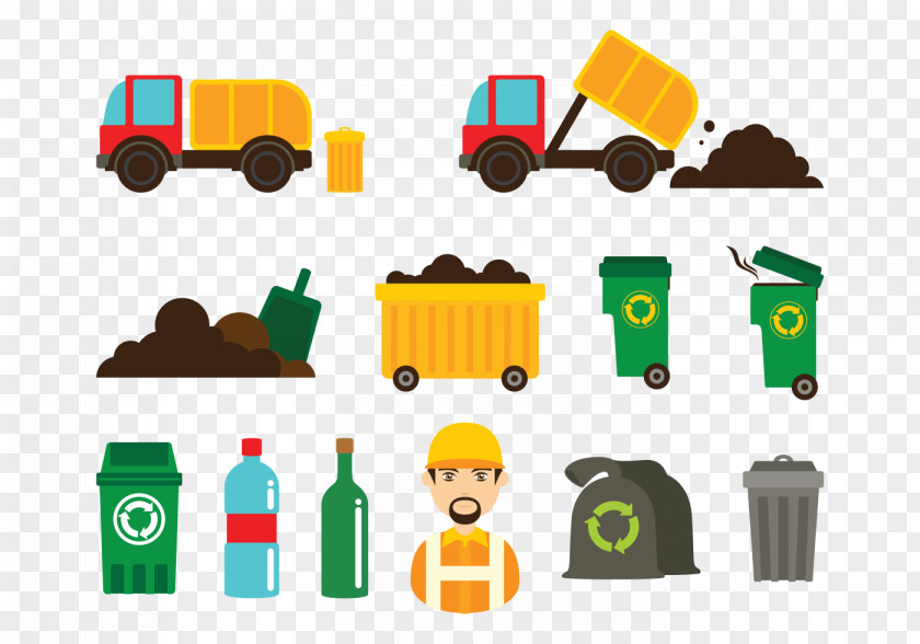 Garbage Landfill Recycling Bin Clip Art PNG