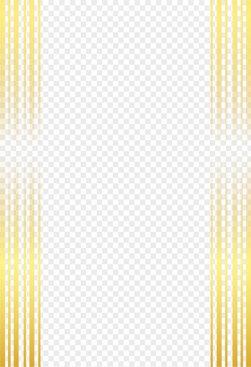 Vector Painted Gold Frame Stripe Line Icon PNG