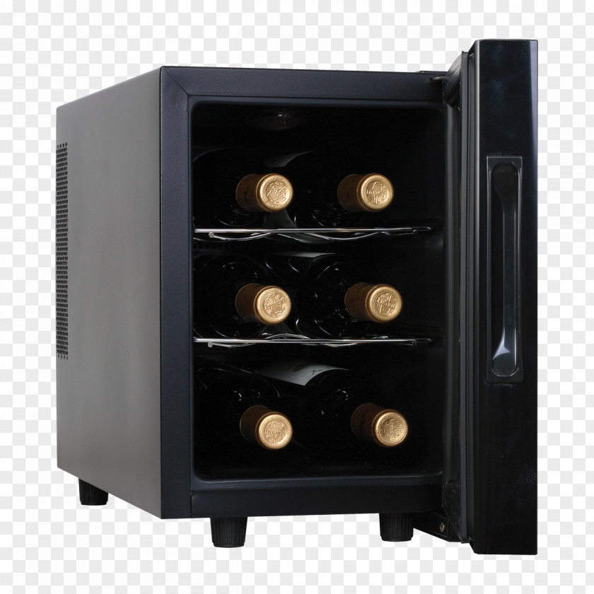 Wine Cooler Cellar Refrigerator Bottle PNG