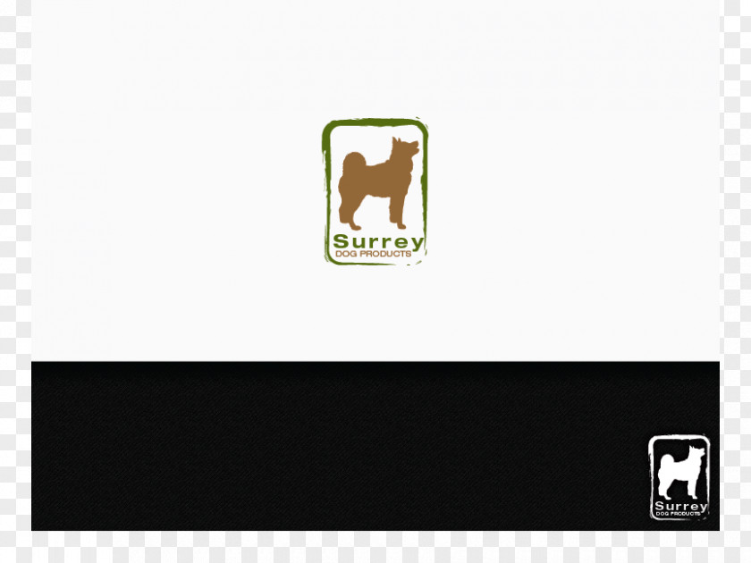A Playful Dog Logo Brand Font PNG