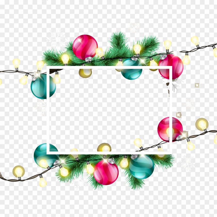 Christmas Overlays Wreath Day Vector Graphics Clip Art PNG