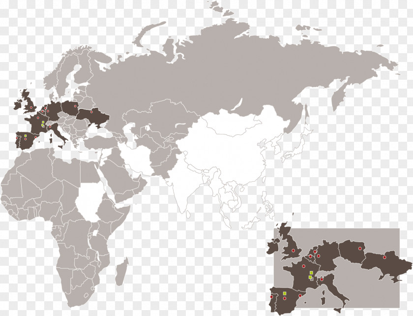 Europe Vector World Map Pinkwater Select Globe PNG