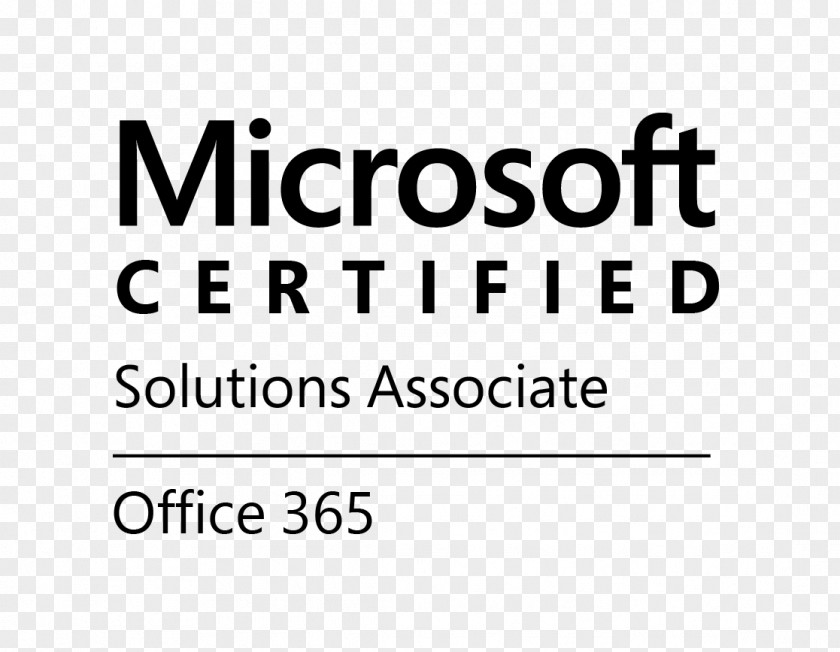 Microsoft MCSA Certified Professional Office 365 SharePoint PNG