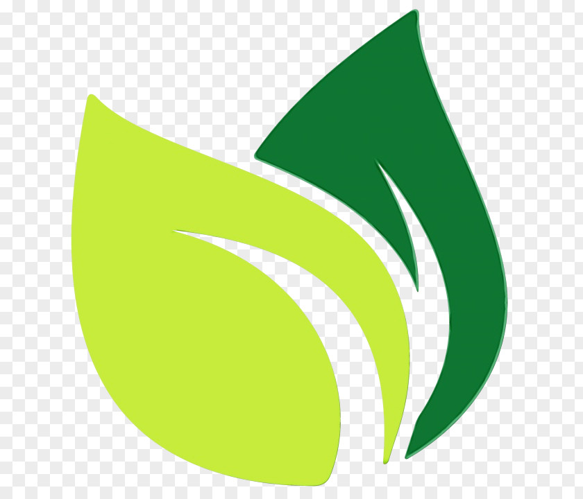 Plant Symbol Green Leaf Watercolor PNG