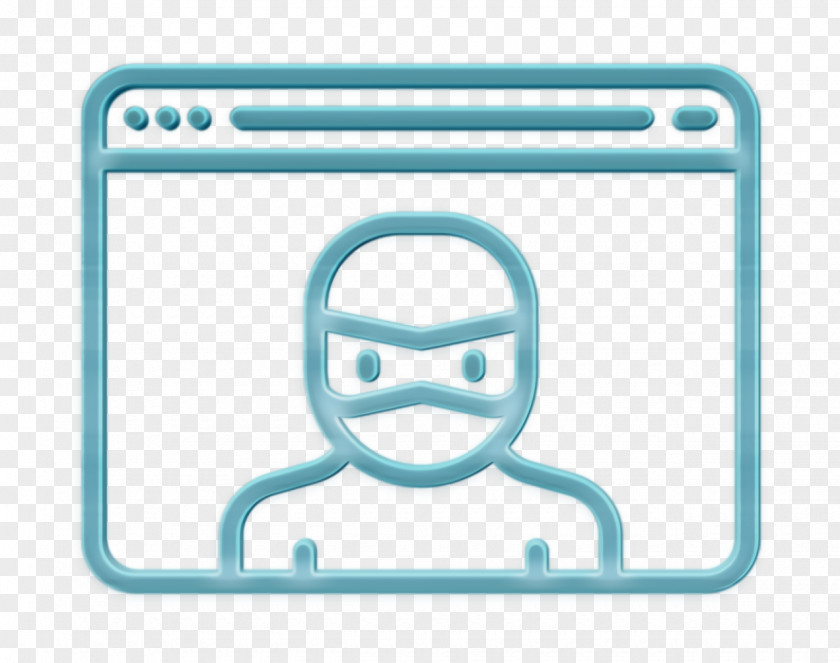 Hacker Icon Ninja Programming Line Craft PNG