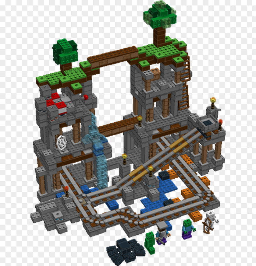 Mining Guild Tie Fighter LEGO Digital Designer Lego Minecraft City PNG
