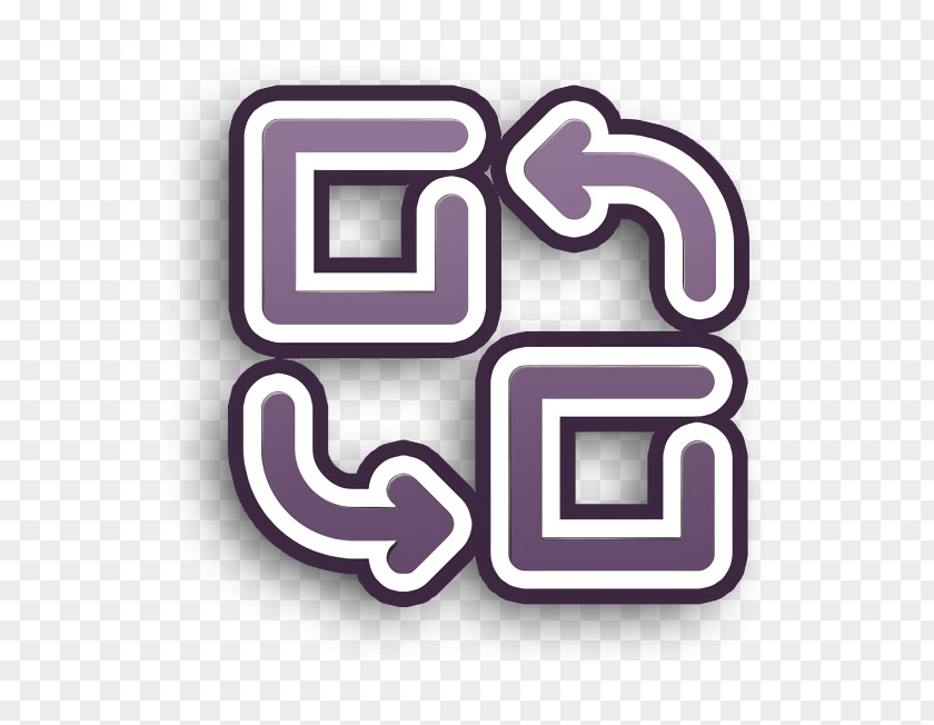 Transfer Icon Creative Outlines PNG