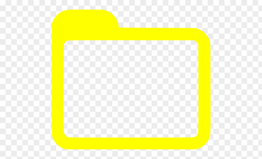 Yellow Folder Product Design Line Angle Clip Art PNG
