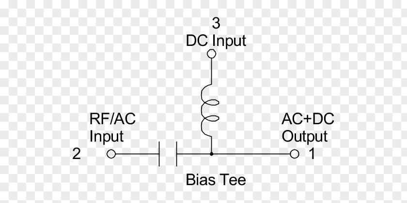 Bias Tee Circuit Diagram Wiring Electronic Schematic PNG